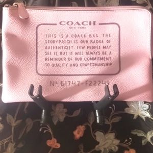 Coach Story Patch Baguette